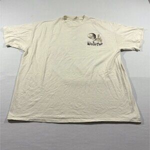 Rare Vintage Oneita Single Stitch Alien T-shirt Tee We're Out There 90's Sz 2XL